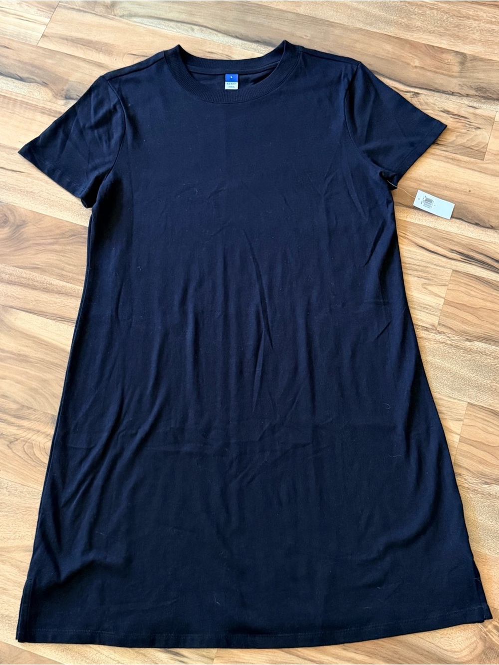 Old Navy Navy Black Crewneck Tee